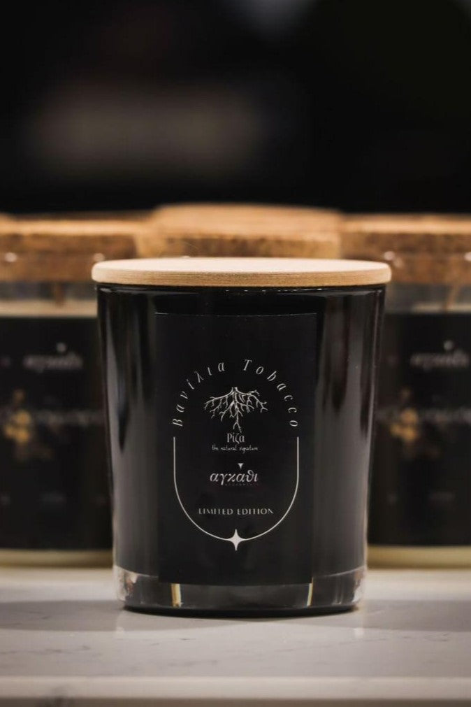 αρωματικό κερί Vanilla Tobacco 200ml ft. agathi adornments