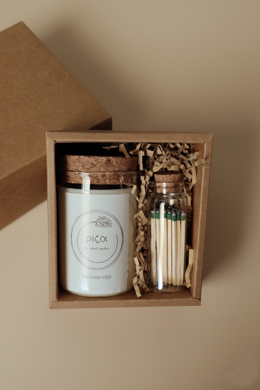 αρωματικό κερί vanilla latte 200ml