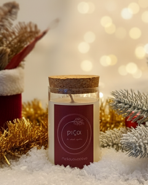 αρωματικό κερί μελομακάρονο 200ml