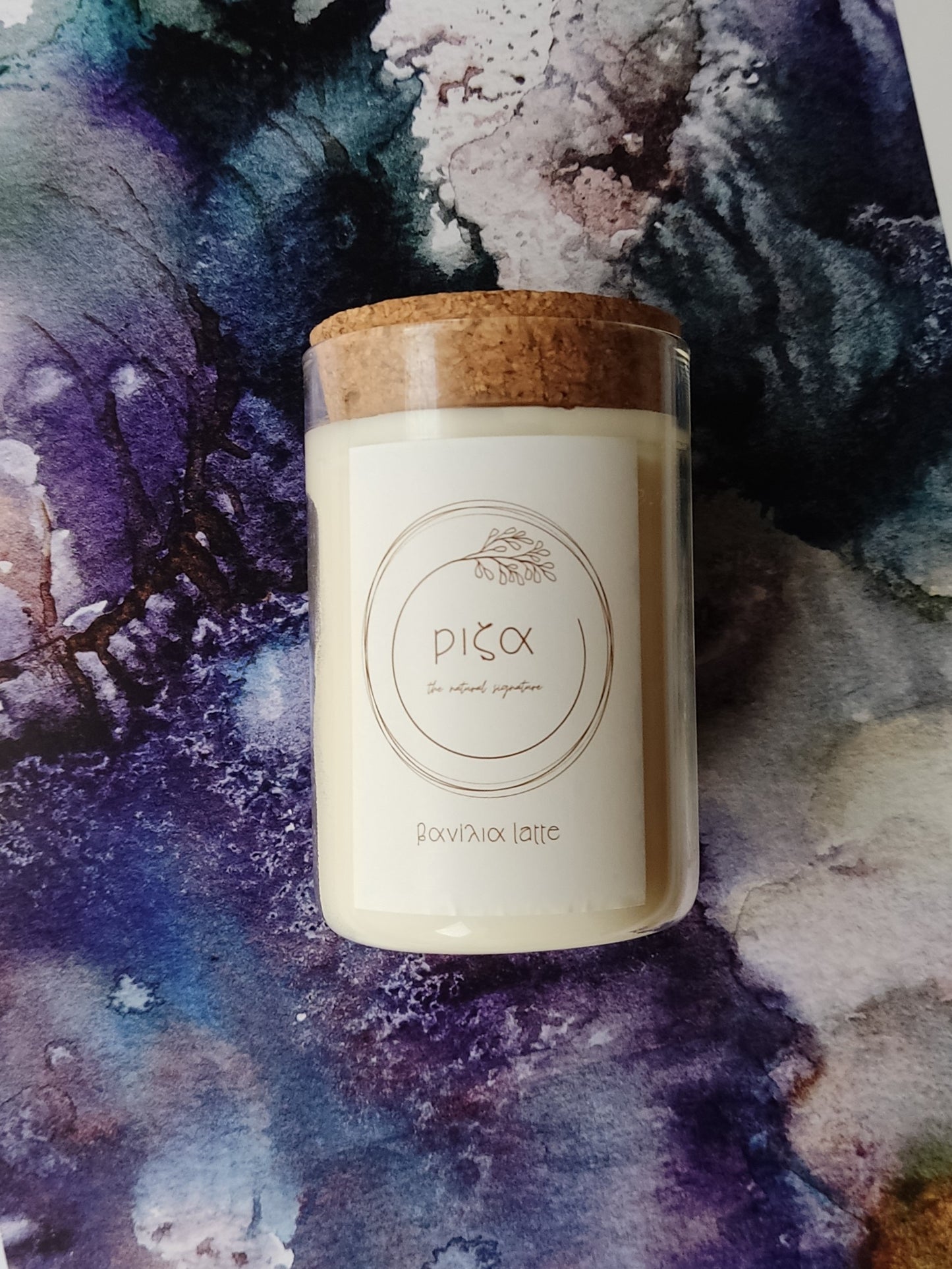 αρωματικό κερί vanilla latte 200ml