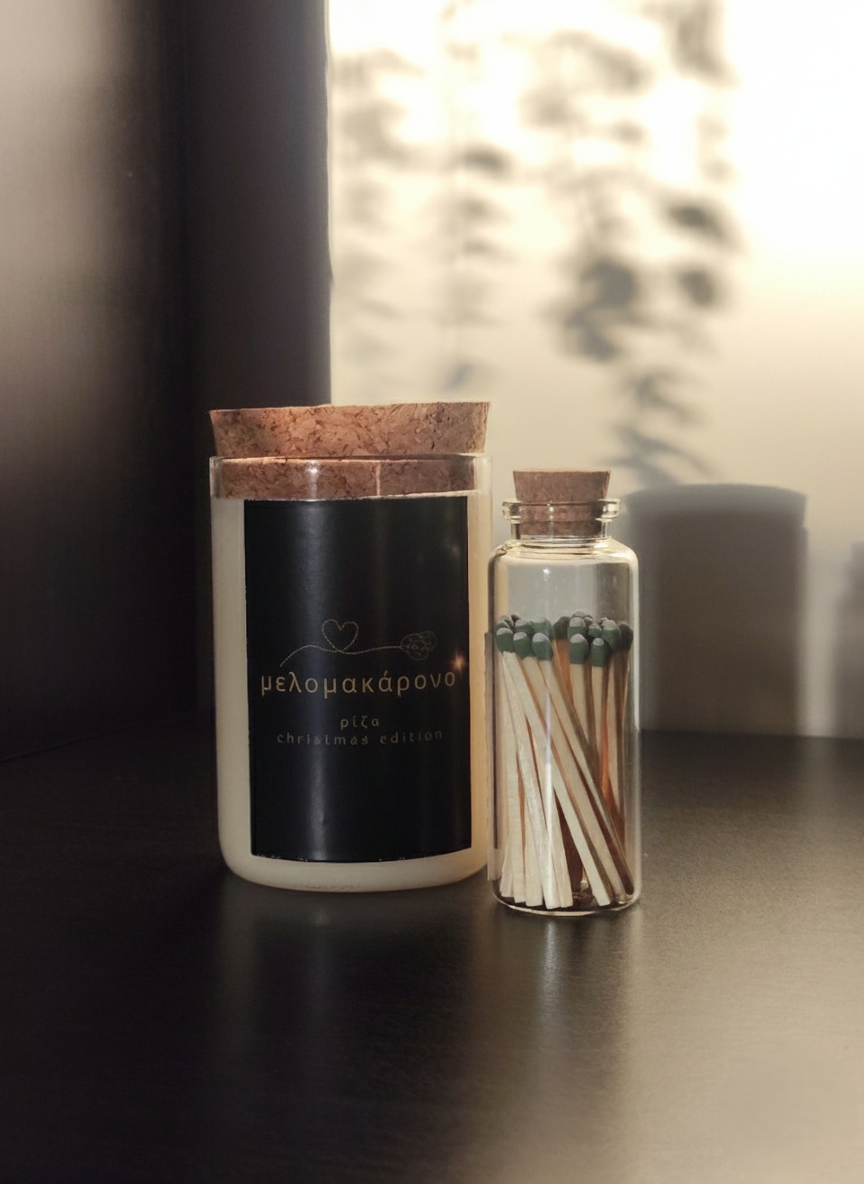 αρωματικό κερί μελομακάρονο 200ml