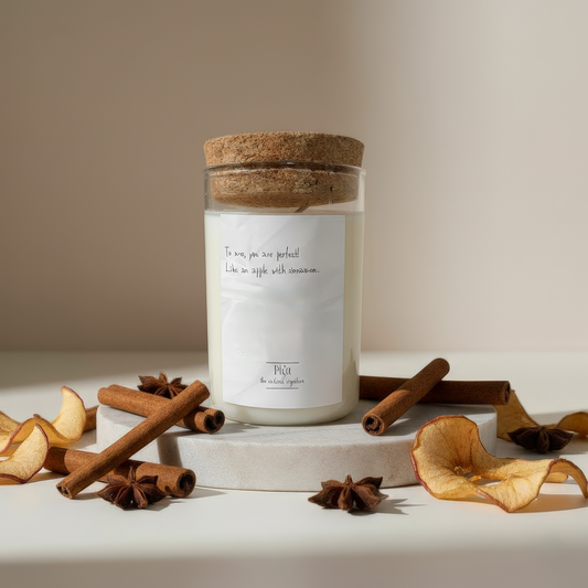 αρωματικό κερί μήλο κανέλα 200ml