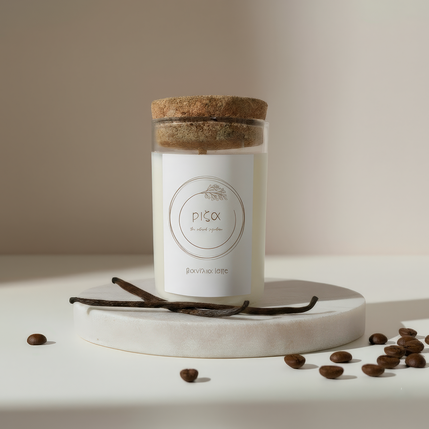 αρωματικό κερί vanilla latte 200ml